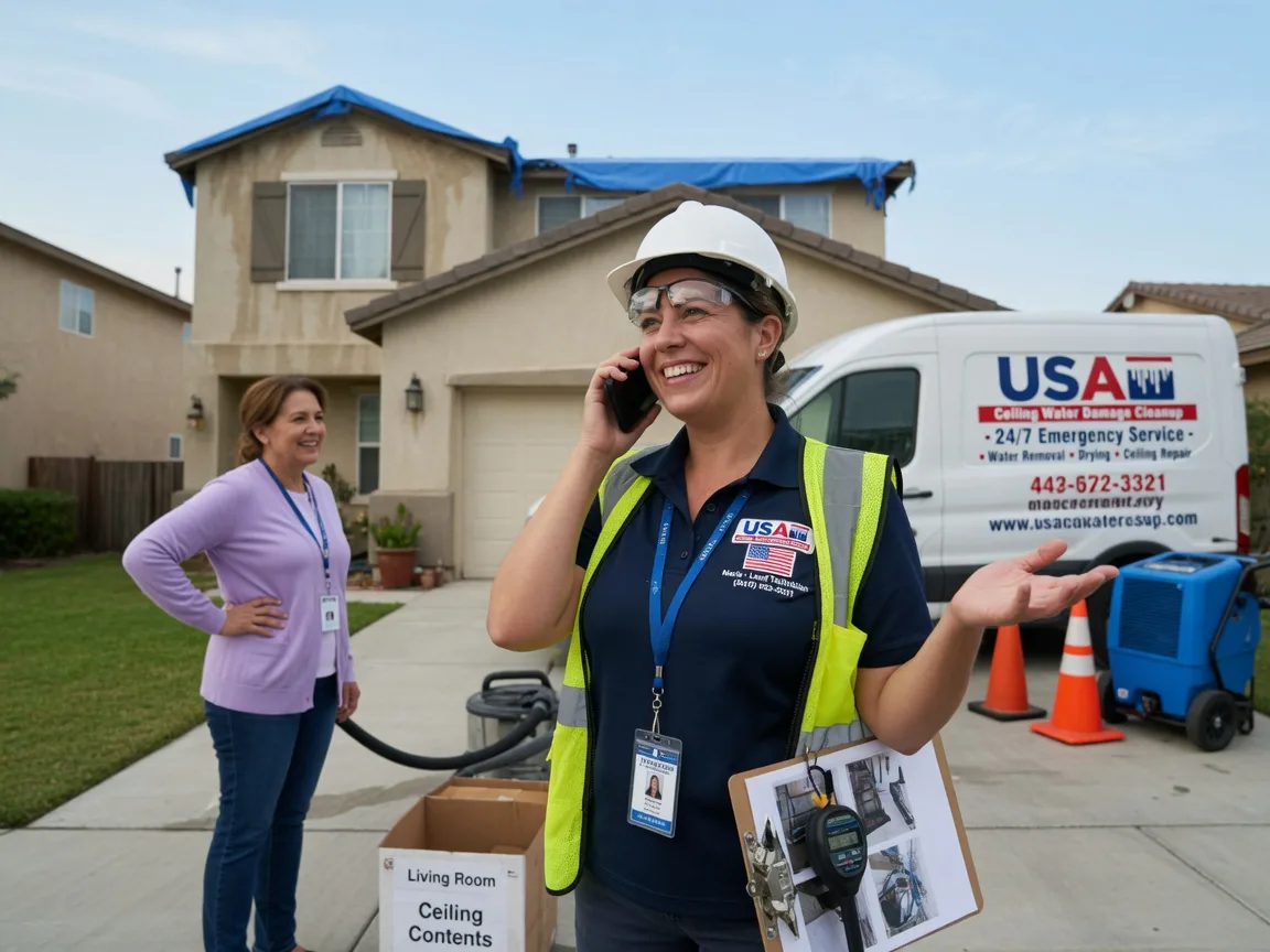 Ceiling Water Damage Restoration Roll, AZ FAQs